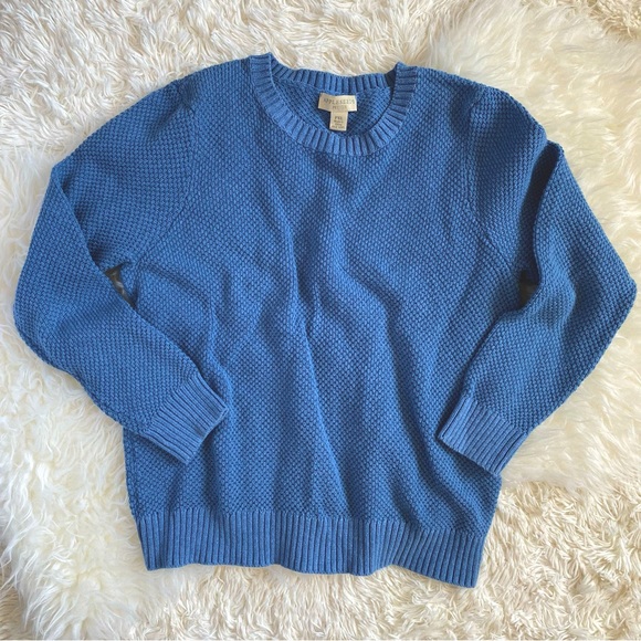Appleseed's Sweaters Appleseeds Petite Blue 0 Cotton Sweater Size